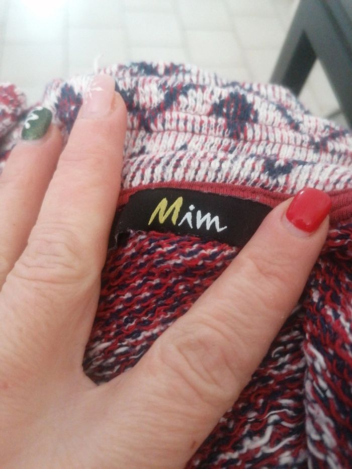 Haut manche longue taille s - photo numéro 3