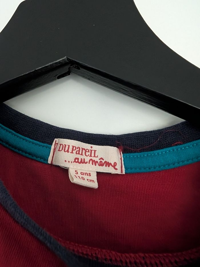 T-shirt motif boxe Du Pareil au Même (DPAM) 5 ans - photo numéro 4