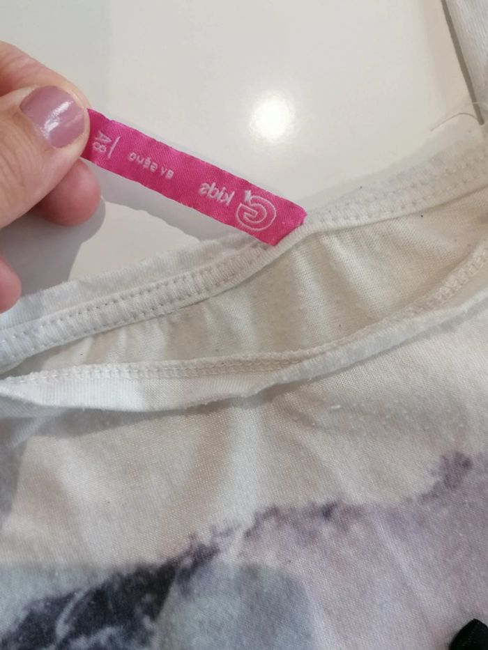 Lot 9 hauts manches longues, thee shirt, débardeurs T 8 ans 👧🏻 - photo numéro 8