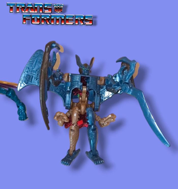 Lot robots Transformers Beast Wars Geckobot + Sonar - photo numéro 3
