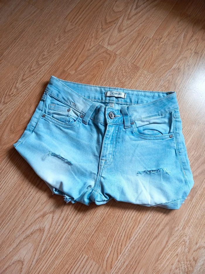 😴short coton elasthan T34 Pimkie denim life