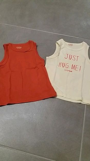 Lot 2 débardeurs
