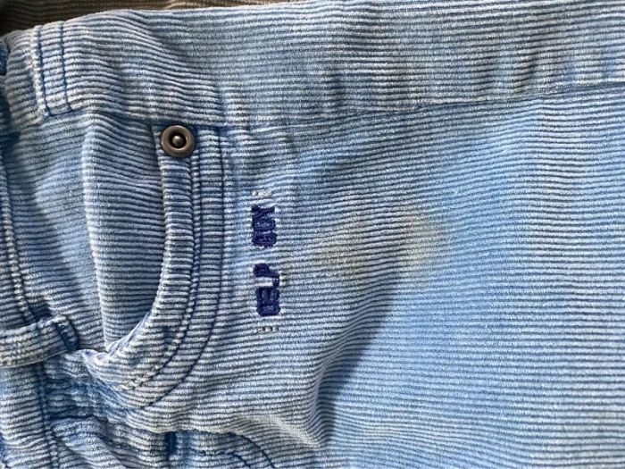 Lot de 2 pantalon façon velours - photo numéro 2
