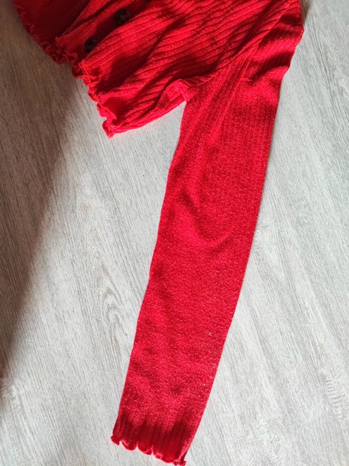 Top rouge shein taille M en excellent état - photo numéro 2
