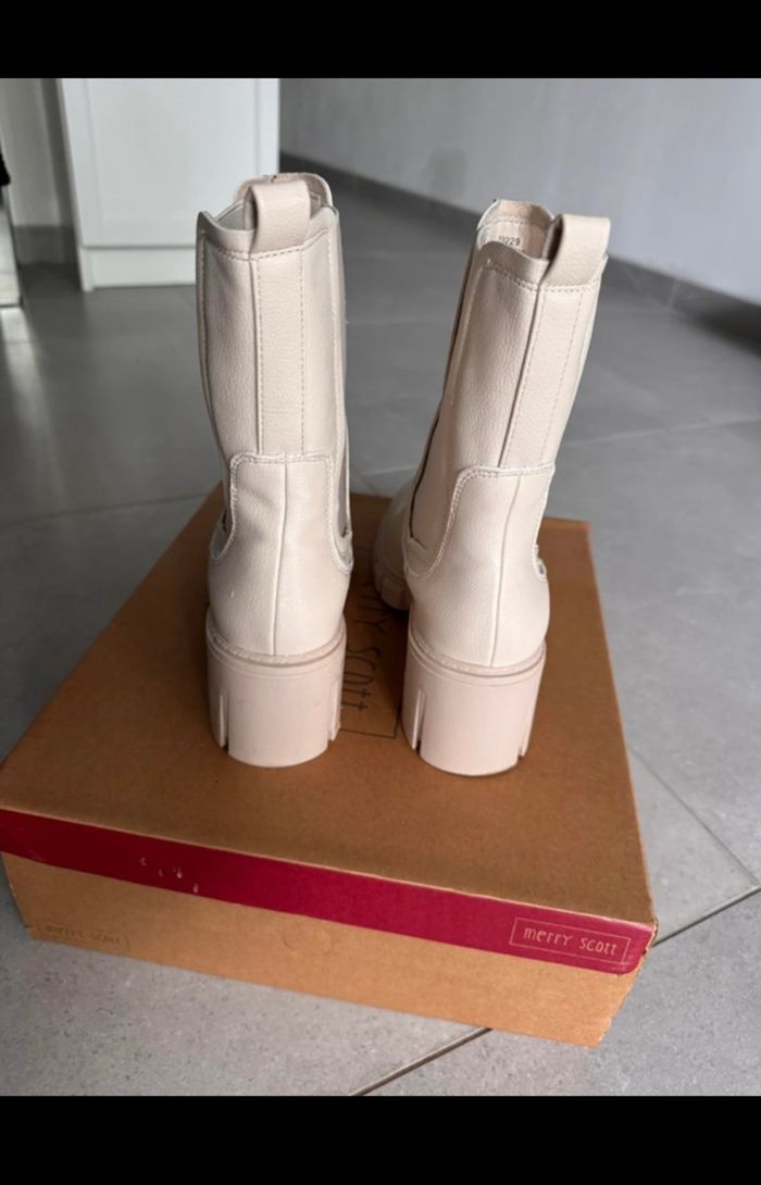 Bottines beige - photo numéro 3