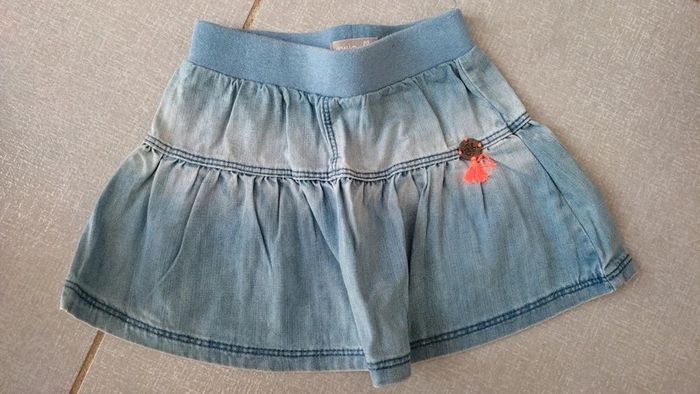 Jupe en jean Grain de blé 12 M