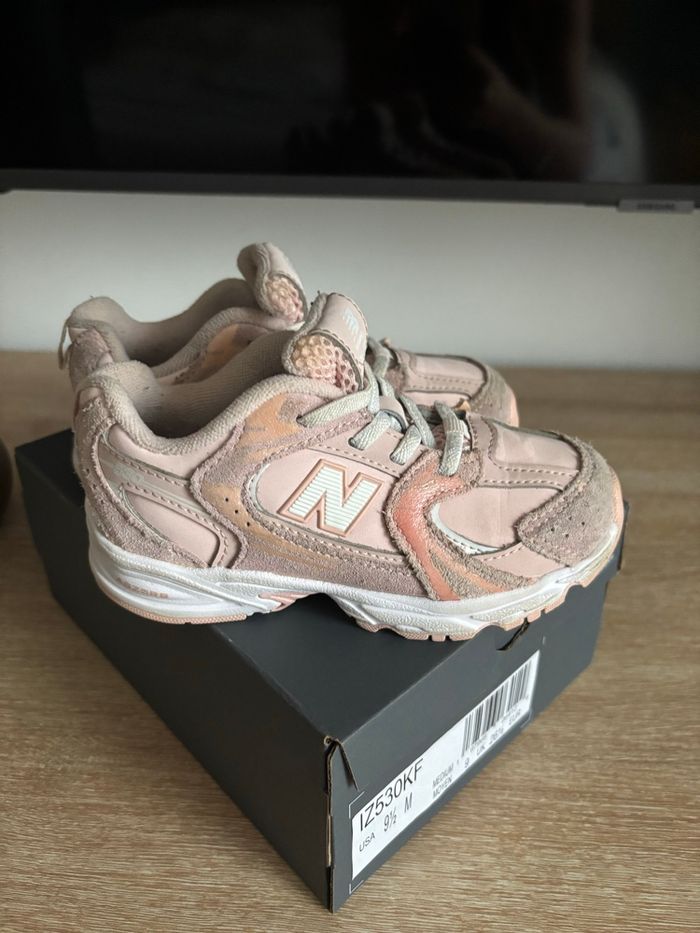 Basket new balance 530 rose fille sans lacets taille 26,5 - photo numéro 6