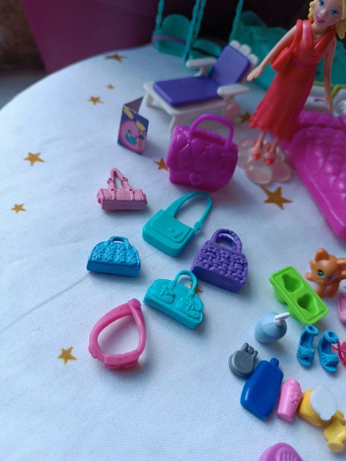 Polly pocket fashion mattel dress vêtement petite poupée doll magnétique aimant aimanté - photo numéro 3