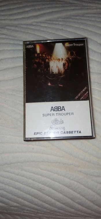 cassette audio abba Super trouper