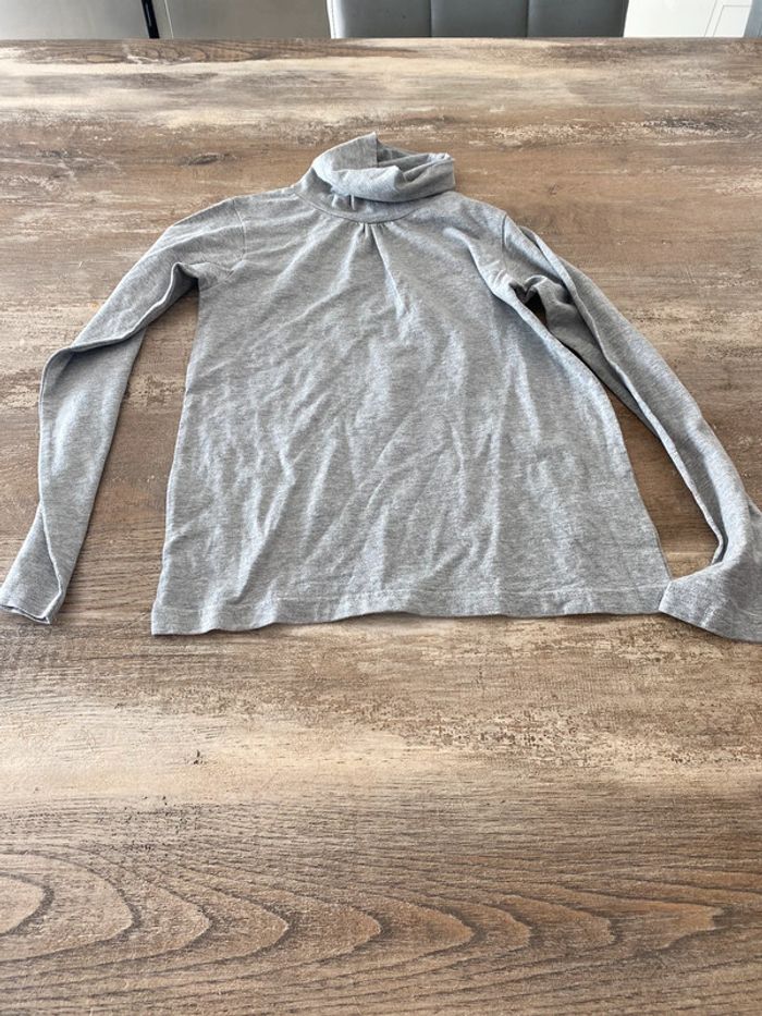 Polo col roulé fille 12 ans ou femme 34/36