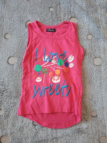 Tee-shirt sans manche 3 ans