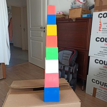 Cubes empilable