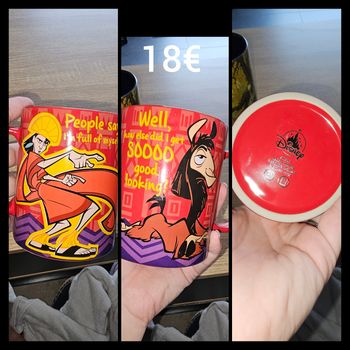Mug Kuzco disney officiel