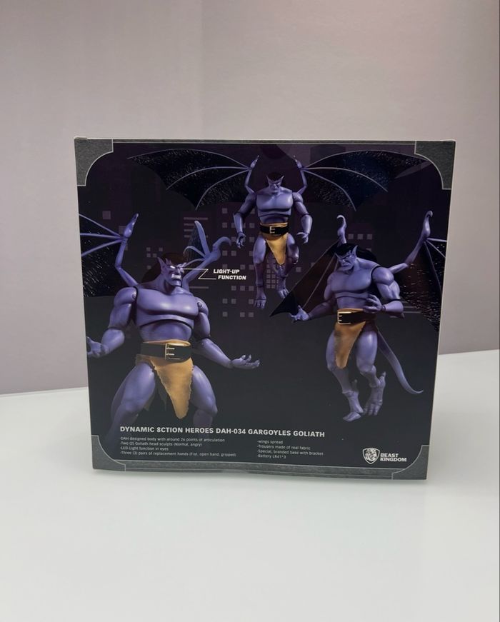 Figurine Beast Kingdom Disney Goliath DAH-034 Gargoyles dynamic action heroes - photo numéro 2