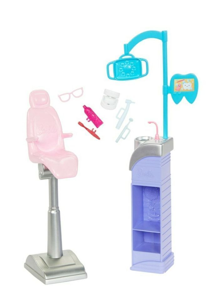 BARBIE DENTISTE 2 POUPEES ET CABINET MEDICAL - photo numéro 6
