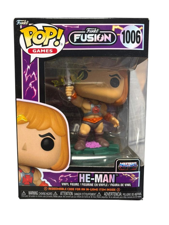 Figurine Funko Pop Fusion Masters Of The Universe He-Man 1006 neuf