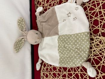 Doudou plat Lapin étoiles Mon doudou d’amour DODIE