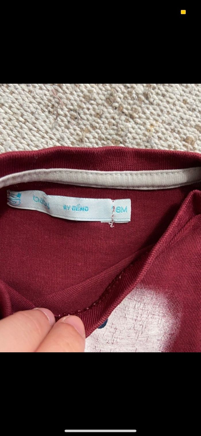 Teeshirt manches longues 6 mois - photo numéro 2