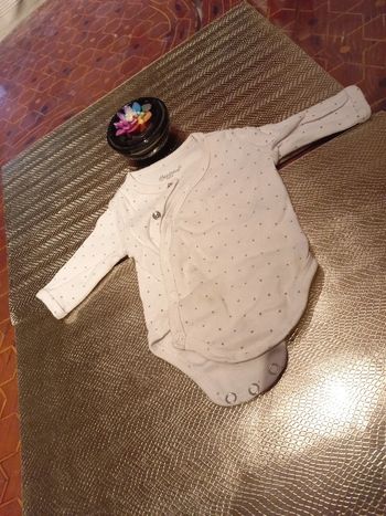 Body naissance ouverture devant en coton