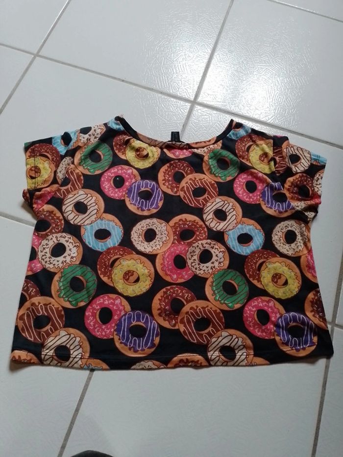 T-shirt femme court Donuts Jennyfer - photo numéro 8