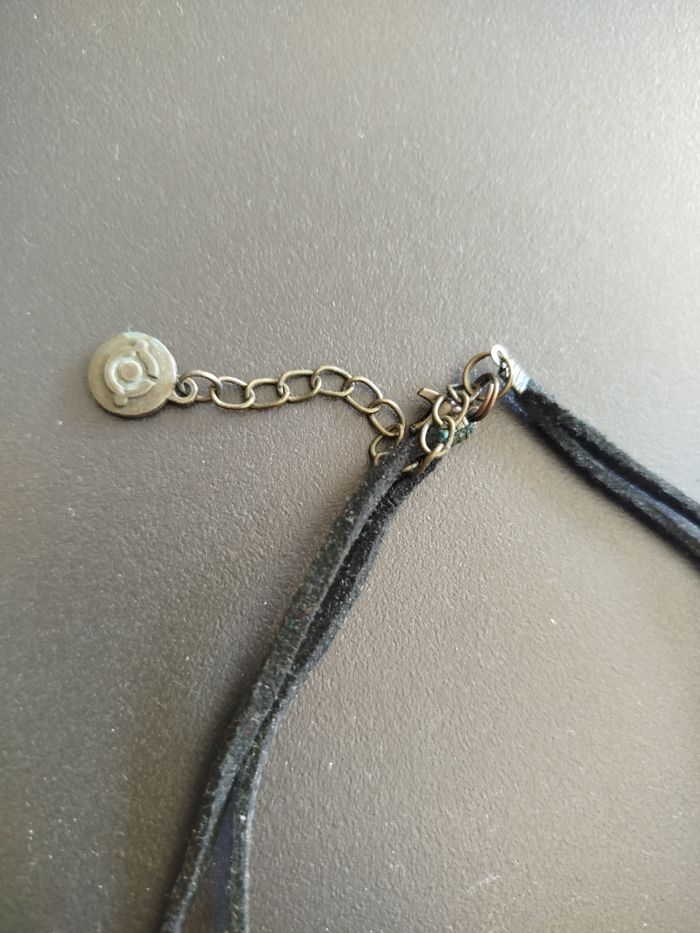 Collier Bonobo crème et noir - photo numéro 3