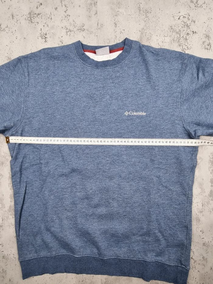 Sweat Columbia – Bleu – Taille M Homme (mesures en photos) - photo numéro 12
