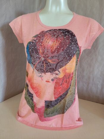 T-shirt avec strass