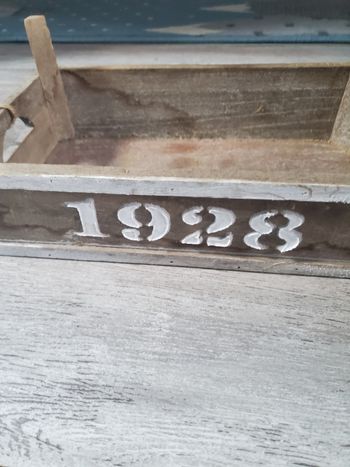 Petit panier en bois vintage