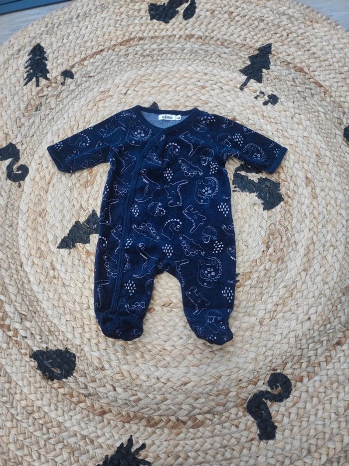 Lot de 4 pyjamas velours garçon - photo numéro 4