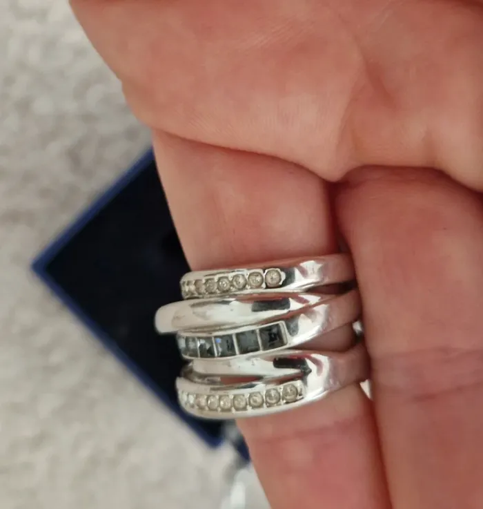Bague Swarovski taille 50 état neuf - photo numéro 11