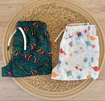 Lot shorts de bain Kiabi