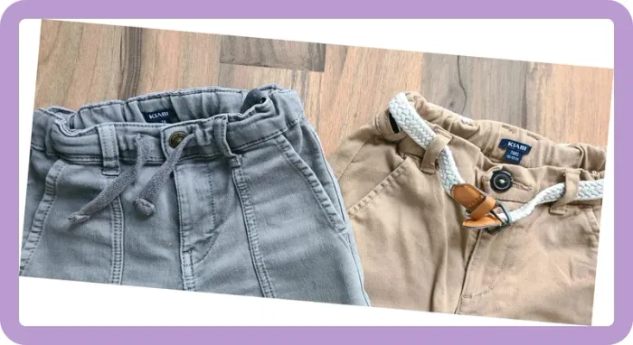Lot de 2 pantalons 7 ans - photo numéro 2