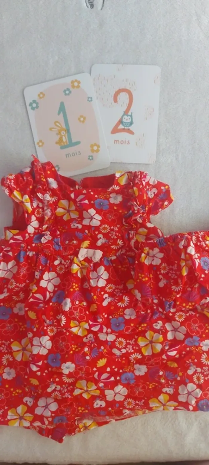 Robe été bébé fille 12 mois