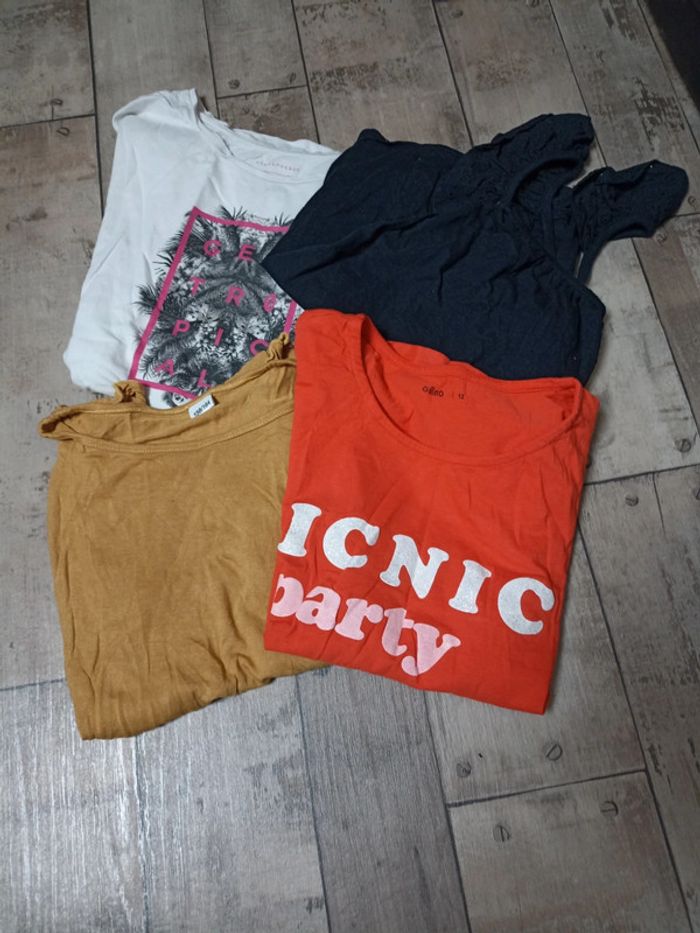 Lot t-shirt 12 ans