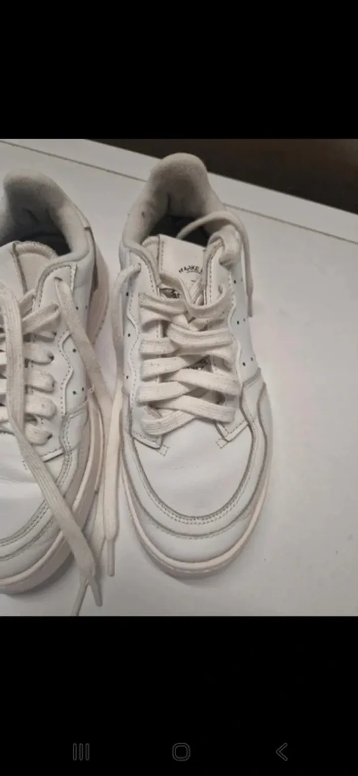 Basket adidas supercourt femme taille 36.5 bon etat - photo numéro 3