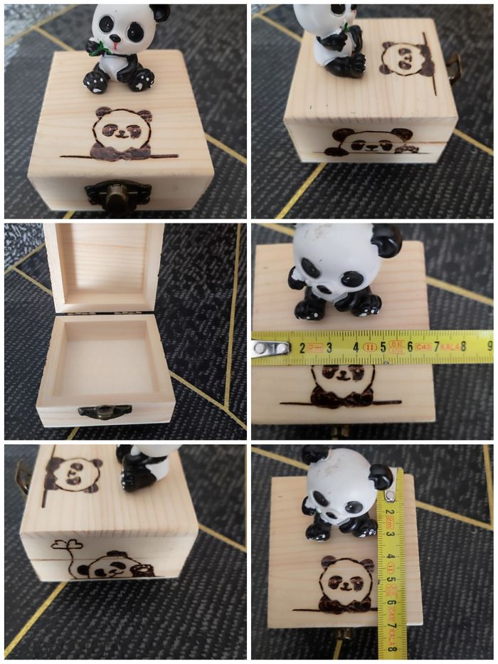 🌟 Coup de cœur – Pot à dents Panda 🐼✨ fait main