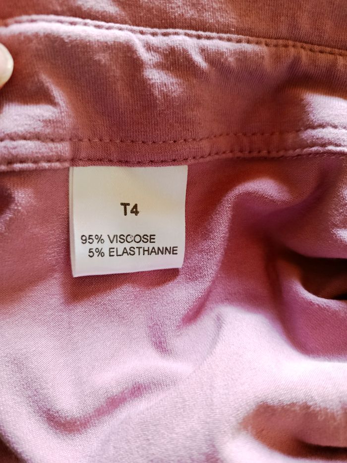 🌸Chemise manches 3/4, taille 4, neuve sans étiquette - photo numéro 5