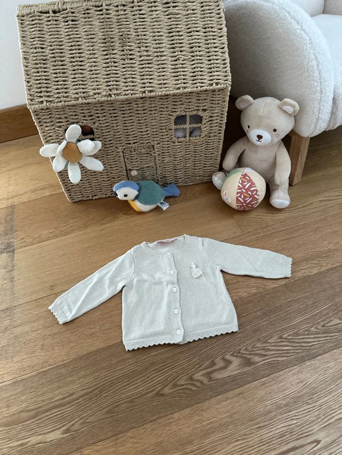 Gilet bébé fille