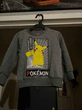 Pull garçon 3 ans Pokémon