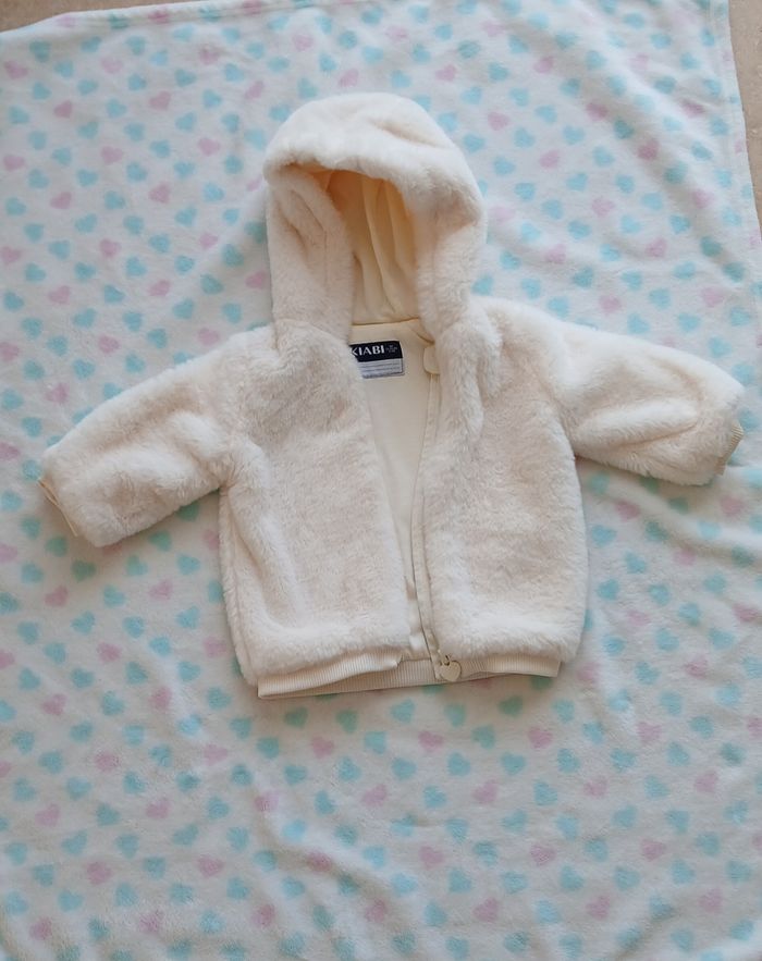Manteau chaud fille 6 mois