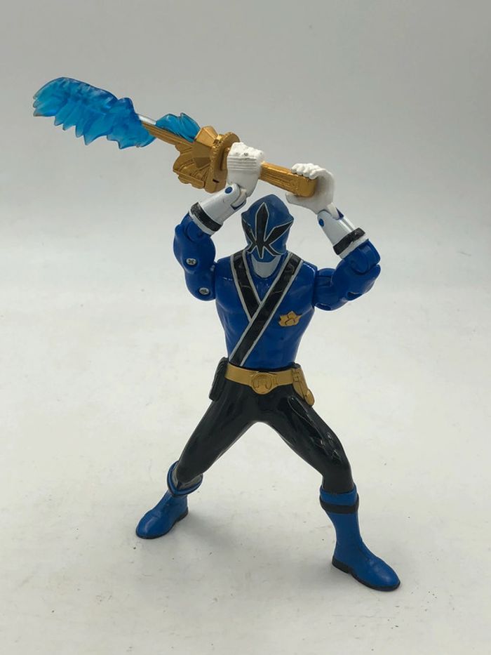 Figurine Power Rangers Samurai Katana bleu 16 cm Bandai 2011