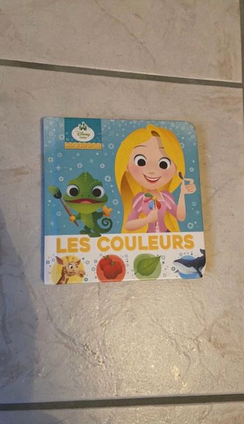 Livre Disney les couleurs