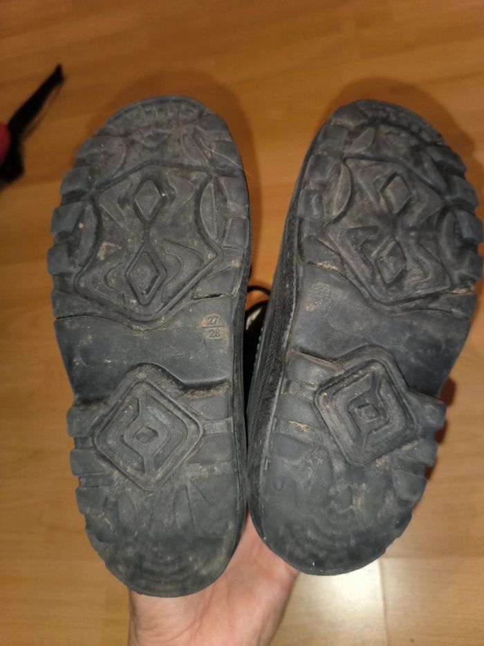 Bottes d'hiver enfant pointure 27-28 - photo numéro 3