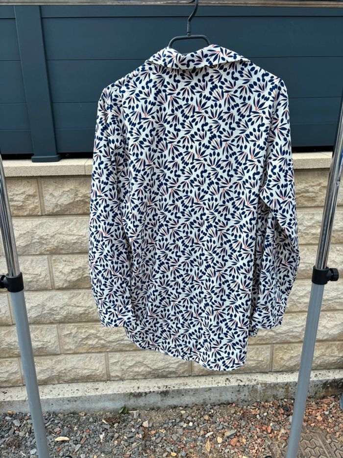 Chemise fluide imprimée In April 1986 – Taille S-M – Chic & tendance - photo numéro 3