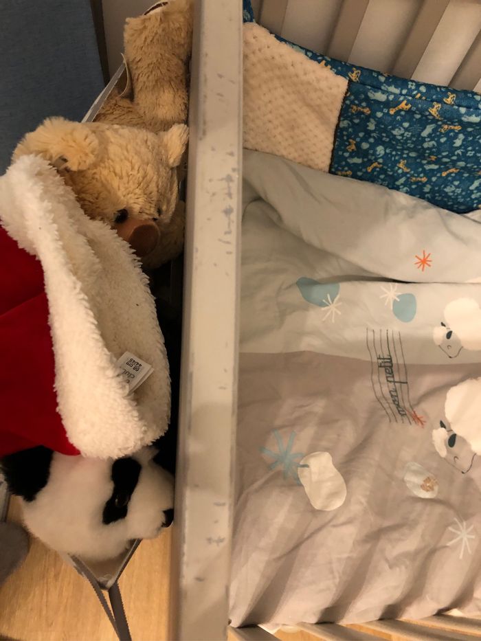 Lit bébé 60x120 + matelas - photo numéro 3