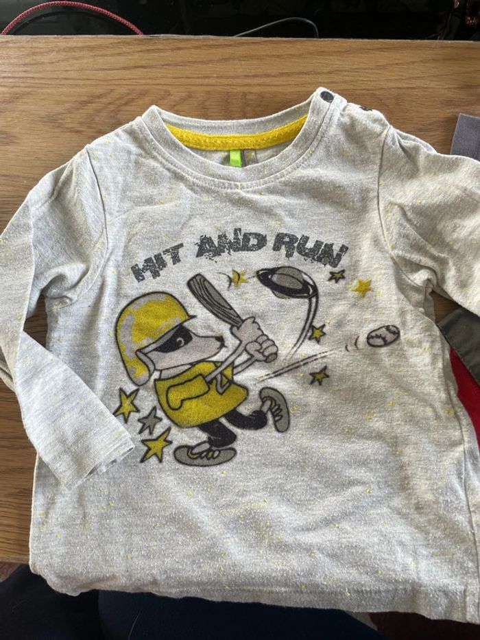 Lot 7 T-shirt manches longues