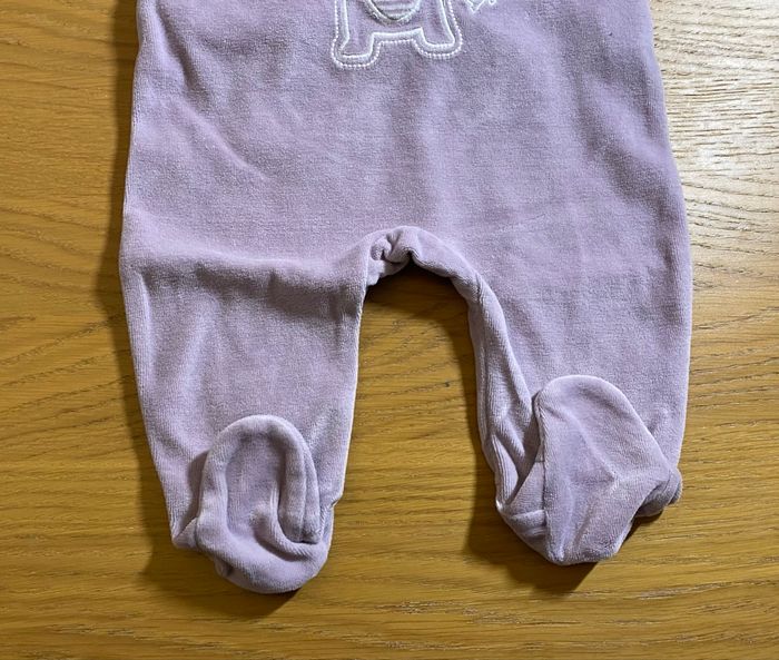 La Redoute Pyjama Grenouillère mauve Taille 3 mois - photo numéro 6
