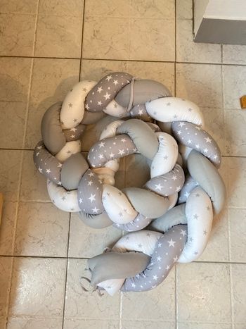 Tresse tour de lit étoiles