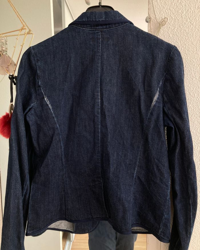 Veste blazer en jean - Gap - photo numéro 4