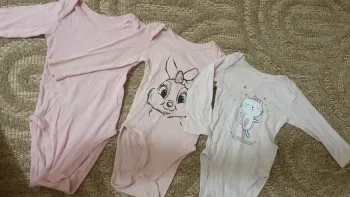 Lot 3 bodies fille 18 mois